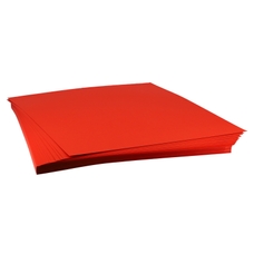 Vanguard Coloured Card (230 Micron) - Royal - Red - Pack of 100